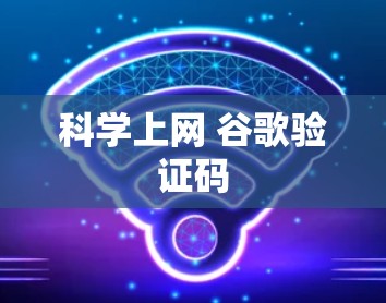 科学上网 谷歌验证码
