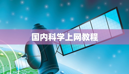 国内科学上网教程